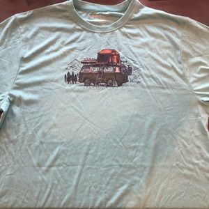 United by blue men’s camping t shirt